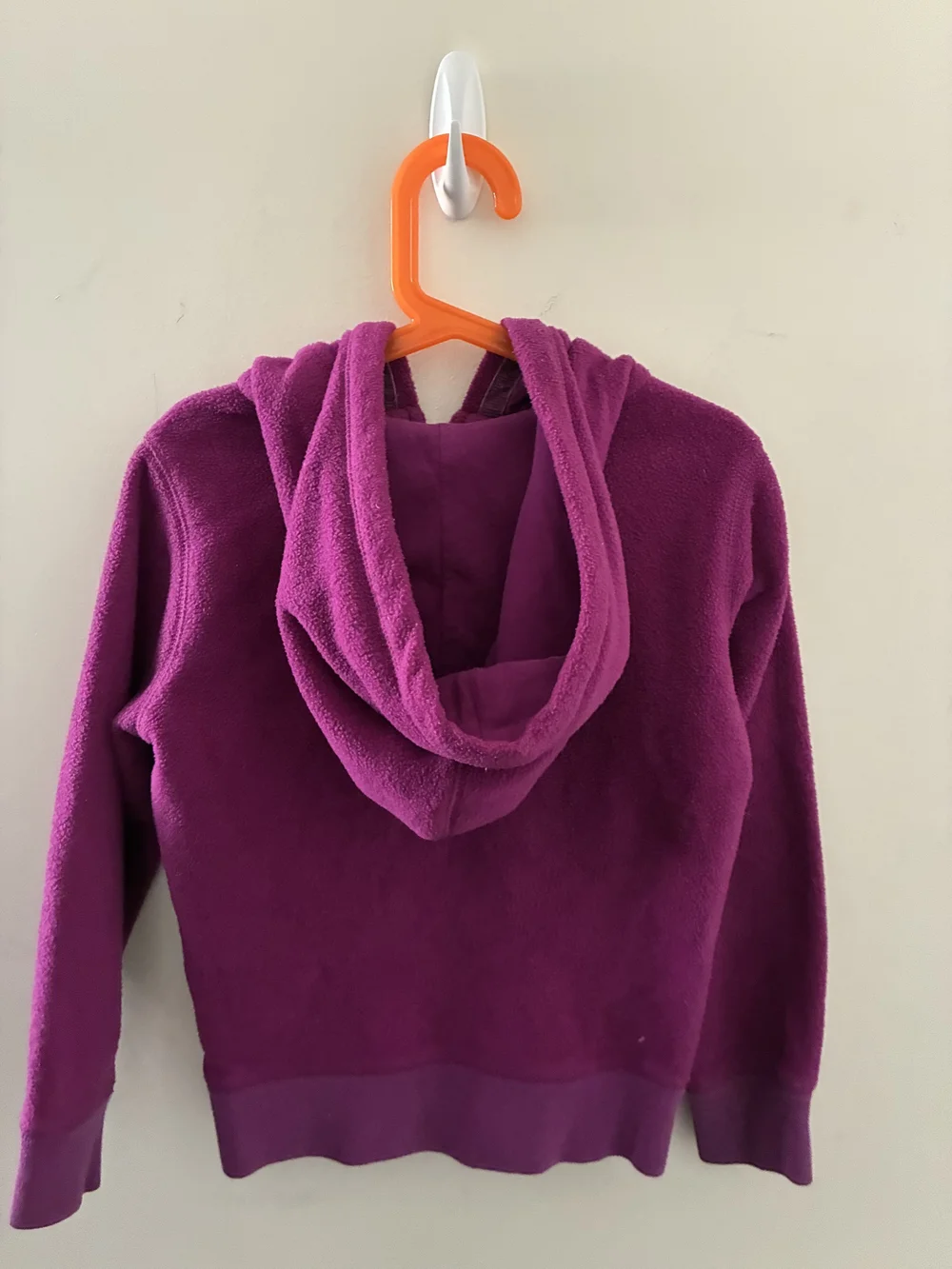 GAP Kids Magenta Zip-Up Hoodie with Logo